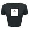 Ladies' Poly-Cotton Crop T-Shirt Thumbnail