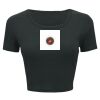 Ladies' Poly-Cotton Crop T-Shirt Thumbnail