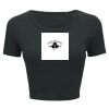 Ladies' Poly-Cotton Crop T-Shirt Thumbnail