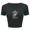 Ladies' Poly-Cotton Crop T-Shirt Thumbnail