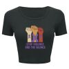 Ladies' Poly-Cotton Crop T-Shirt Thumbnail