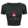 Ladies' Poly-Cotton Crop T-Shirt Thumbnail