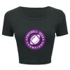 Ladies' Poly-Cotton Crop T-Shirt Thumbnail