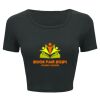 Ladies' Poly-Cotton Crop T-Shirt Thumbnail