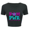 Ladies' Poly-Cotton Crop T-Shirt Thumbnail