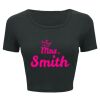 Ladies' Poly-Cotton Crop T-Shirt Thumbnail