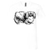 Unisex Jersey Short-Sleeve V-Neck T-Shirt Thumbnail