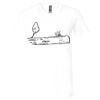Unisex Jersey Short-Sleeve V-Neck T-Shirt Thumbnail