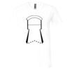 Unisex Jersey Short-Sleeve V-Neck T-Shirt Thumbnail