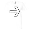 Unisex Jersey Short-Sleeve V-Neck T-Shirt Thumbnail