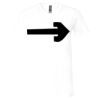 Unisex Jersey Short-Sleeve V-Neck T-Shirt Thumbnail