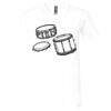 Unisex Jersey Short-Sleeve V-Neck T-Shirt Thumbnail