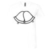 Unisex Jersey Short-Sleeve V-Neck T-Shirt Thumbnail