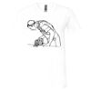 Unisex Jersey Short-Sleeve V-Neck T-Shirt Thumbnail