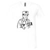 Unisex Jersey Short-Sleeve V-Neck T-Shirt Thumbnail