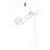 Unisex Jersey Short-Sleeve V-Neck T-Shirt Thumbnail
