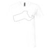 Unisex Jersey Short-Sleeve V-Neck T-Shirt Thumbnail