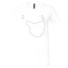 Unisex Jersey Short-Sleeve V-Neck T-Shirt Thumbnail