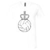 Unisex Jersey Short-Sleeve V-Neck T-Shirt Thumbnail