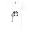 Unisex Jersey Short-Sleeve V-Neck T-Shirt Thumbnail