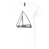 Unisex Jersey Short-Sleeve V-Neck T-Shirt Thumbnail