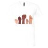 Unisex Jersey Short-Sleeve V-Neck T-Shirt Thumbnail