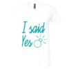Unisex Jersey Short-Sleeve V-Neck T-Shirt Thumbnail
