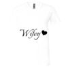 Unisex Jersey Short-Sleeve V-Neck T-Shirt Thumbnail