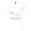 Unisex Jersey Short-Sleeve V-Neck T-Shirt Thumbnail