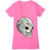 Ladies' Jersey Short-Sleeve Deep V-Neck T-Shirt Thumbnail