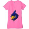 Ladies' Jersey Short-Sleeve Deep V-Neck T-Shirt Thumbnail