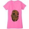 Ladies' Jersey Short-Sleeve Deep V-Neck T-Shirt Thumbnail