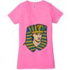 Ladies' Jersey Short-Sleeve Deep V-Neck T-Shirt Thumbnail