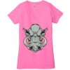 Ladies' Jersey Short-Sleeve Deep V-Neck T-Shirt Thumbnail