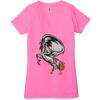 Ladies' Jersey Short-Sleeve Deep V-Neck T-Shirt Thumbnail