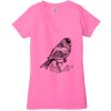 Ladies' Jersey Short-Sleeve Deep V-Neck T-Shirt Thumbnail