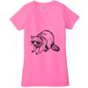Ladies' Jersey Short-Sleeve Deep V-Neck T-Shirt Thumbnail