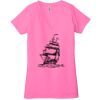 Ladies' Jersey Short-Sleeve Deep V-Neck T-Shirt Thumbnail