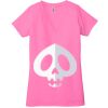 Ladies' Jersey Short-Sleeve Deep V-Neck T-Shirt Thumbnail