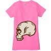 Ladies' Jersey Short-Sleeve Deep V-Neck T-Shirt Thumbnail