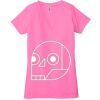 Ladies' Jersey Short-Sleeve Deep V-Neck T-Shirt Thumbnail