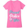 Ladies' Jersey Short-Sleeve Deep V-Neck T-Shirt Thumbnail