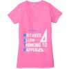 Ladies' Jersey Short-Sleeve Deep V-Neck T-Shirt Thumbnail