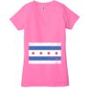 Ladies' Jersey Short-Sleeve Deep V-Neck T-Shirt Thumbnail