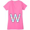 Ladies' Jersey Short-Sleeve Deep V-Neck T-Shirt Thumbnail