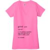 Ladies' Jersey Short-Sleeve Deep V-Neck T-Shirt Thumbnail