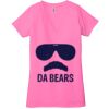 Ladies' Jersey Short-Sleeve Deep V-Neck T-Shirt Thumbnail