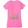 Ladies' Jersey Short-Sleeve Deep V-Neck T-Shirt Thumbnail