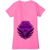 Ladies' Jersey Short-Sleeve Deep V-Neck T-Shirt Thumbnail