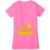 Ladies' Jersey Short-Sleeve Deep V-Neck T-Shirt Thumbnail